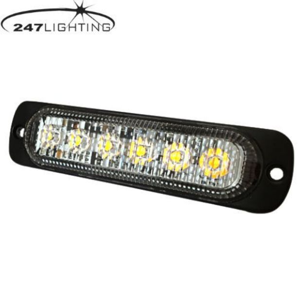 Picture of LED Directional Warning Light | Amber | Reg 10